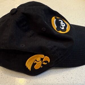 New Era Black Cap with Gray Details- Cubs/Iowa